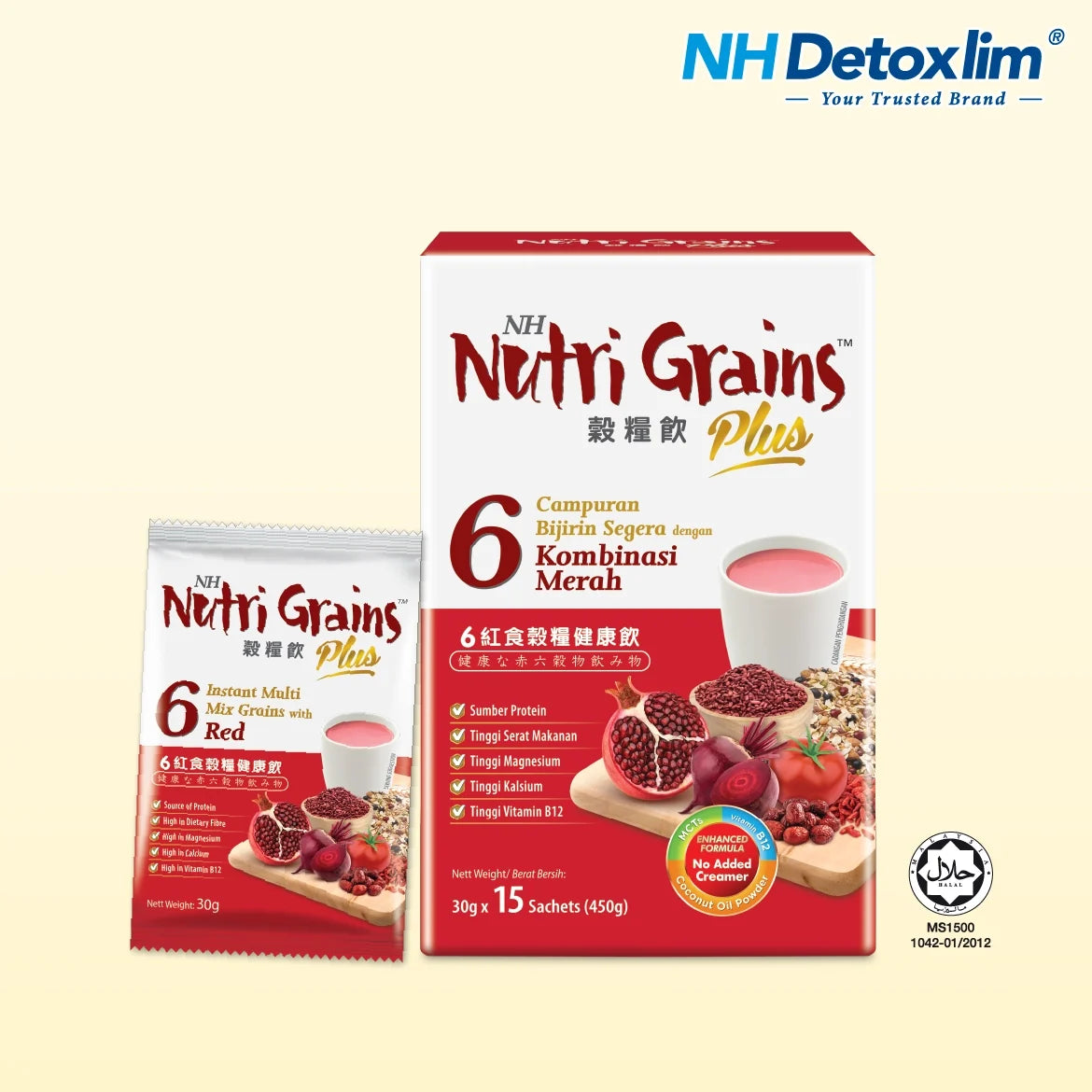 NH Nutri Grains Plus 6 Red