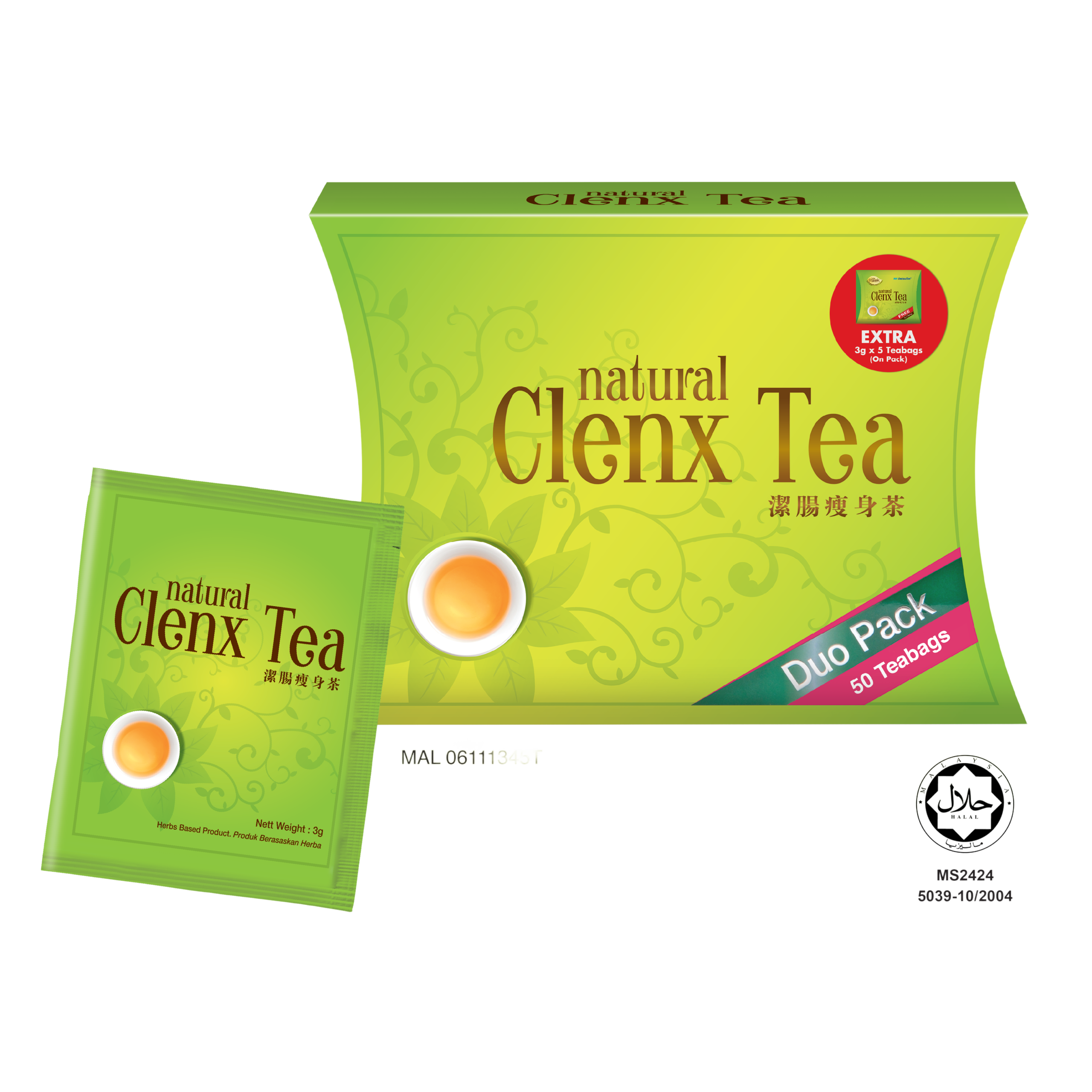Z21 NH Natural Clenx Tea
